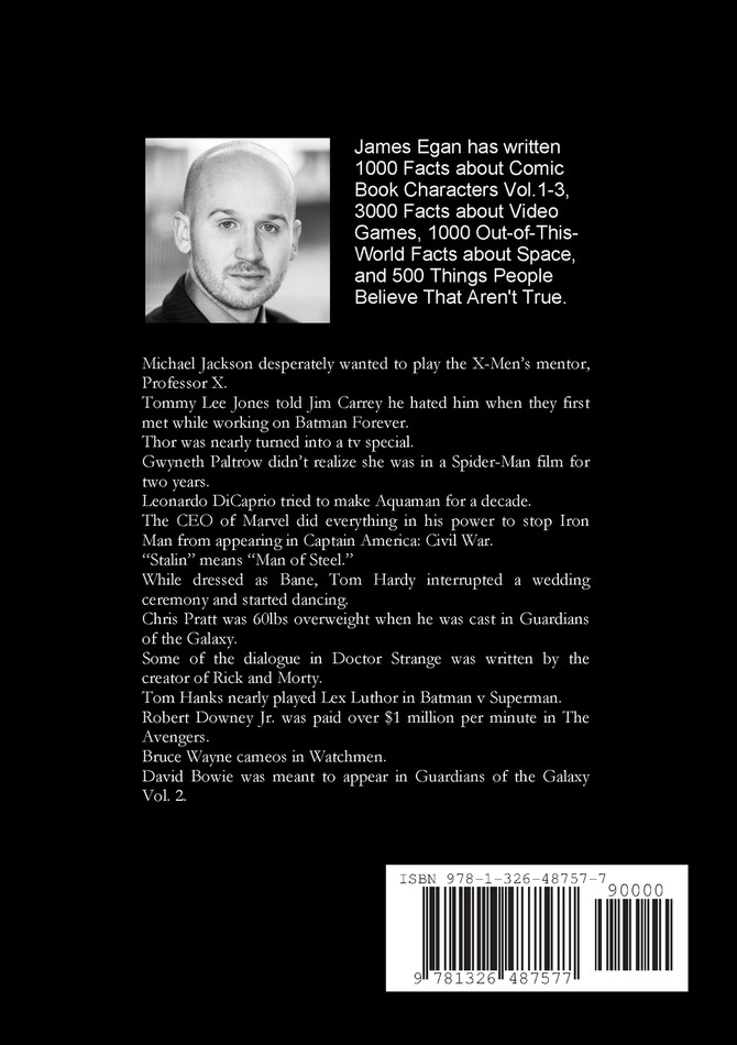 1000 Facts about Superhero Movies