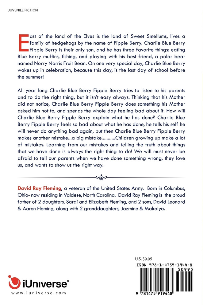 Charlie Blue Berry Fipple Berry