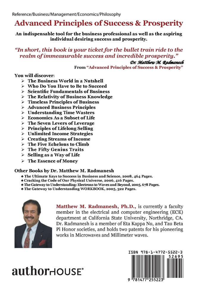 Advanced Principles of Success & Prosperity