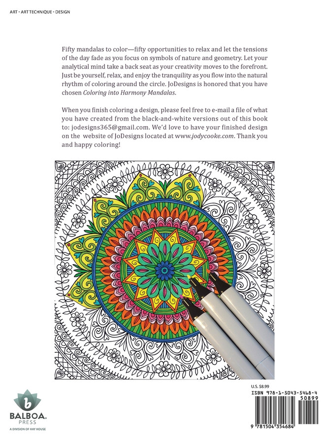 Coloring into Harmony Mandalas