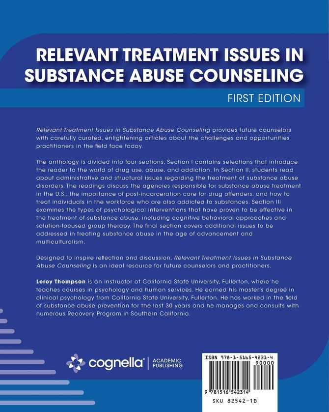 Relevant Treatment Issues in Substance Abuse Counseling