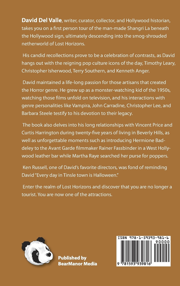 Lost Horizons Beneath the Hollywood Sign (hardback)
