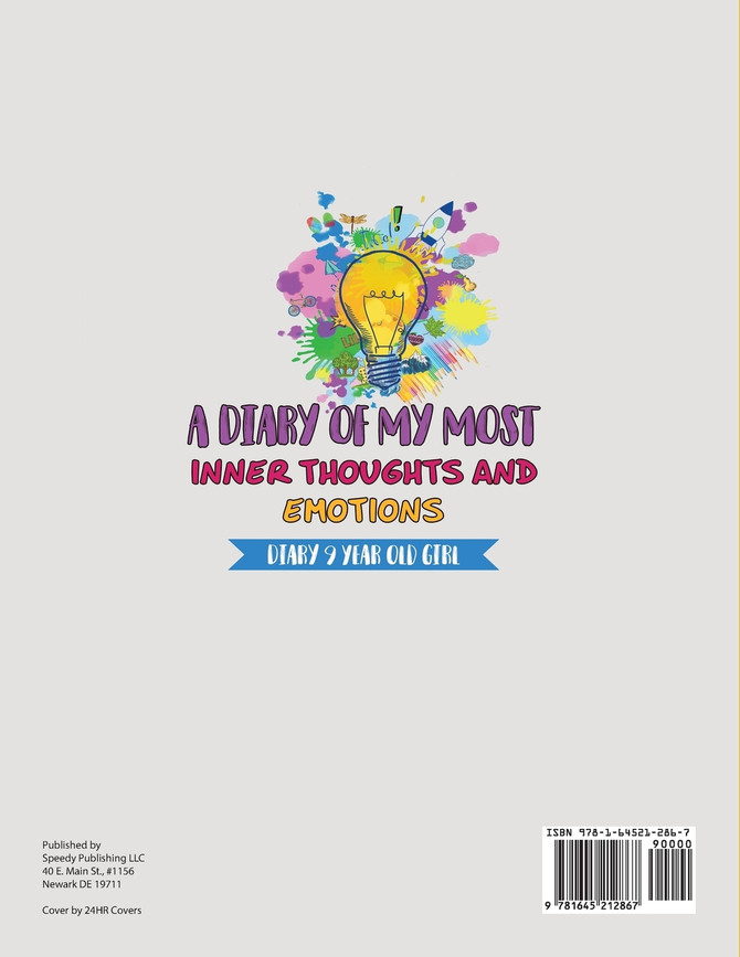 A Diary of My Most Inner Thoughts and Emotions | Diary 9 Year Old Girl
