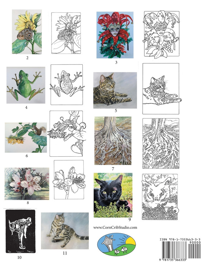 A Coloring Book from Corn Crib Studio