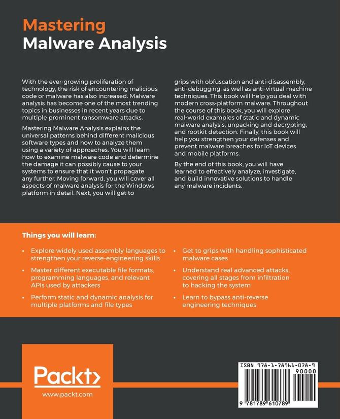 Mastering Malware Analysis