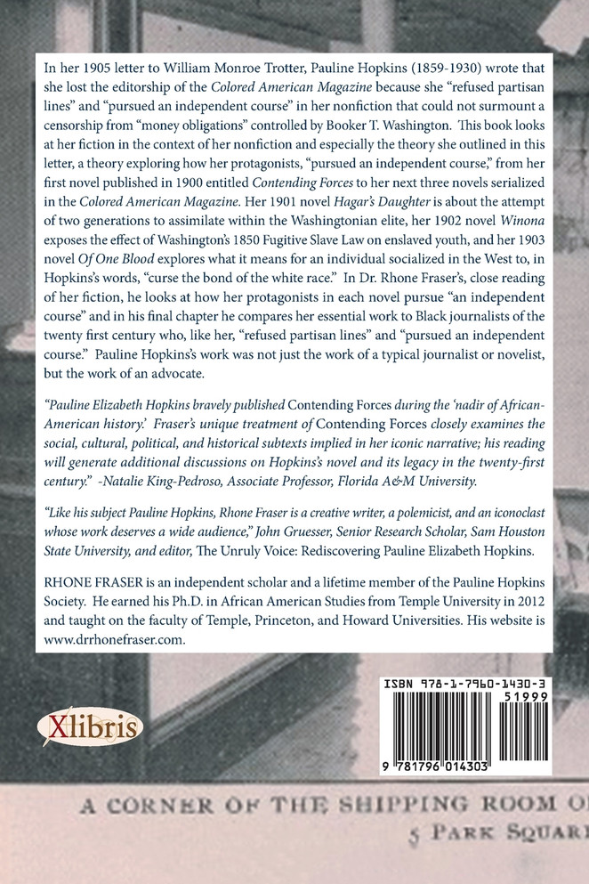 Pauline Hopkins and Advocacy Journalism