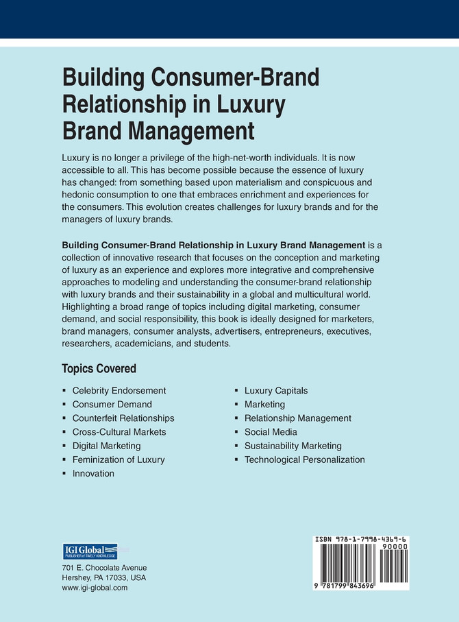 Building Consumer-Brand Relationship in Luxury Brand Management