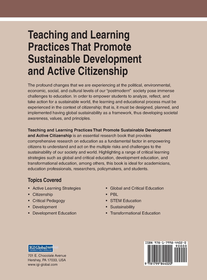 Teaching and Learning Practices That Promote Sustainable Development and Active Citizenship