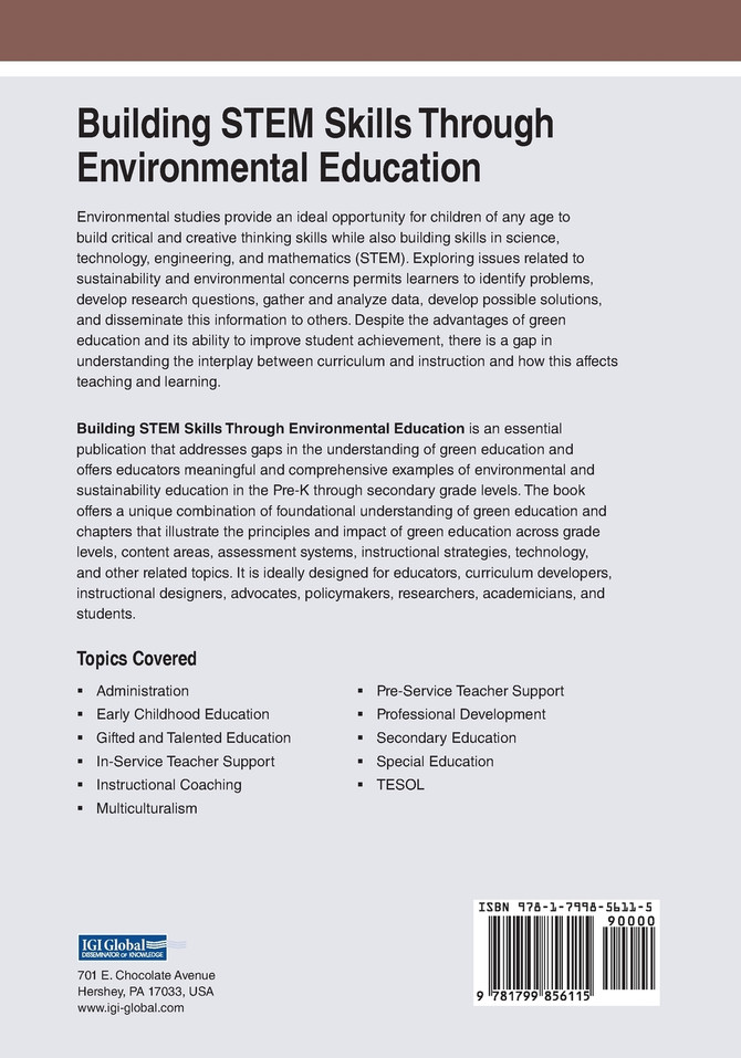 Building STEM Skills Through Environmental Education