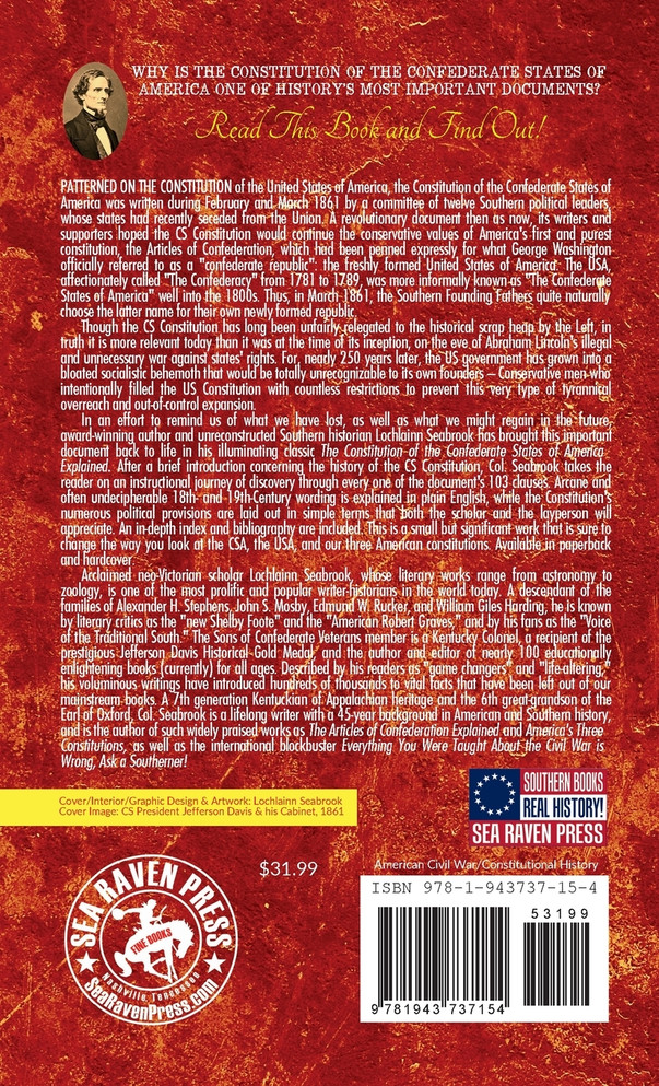 The Constitution of the Confederate States of America Explained