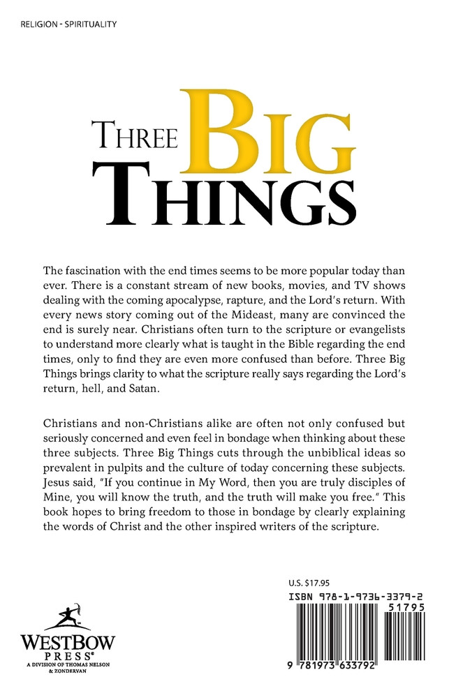 Three Big Things