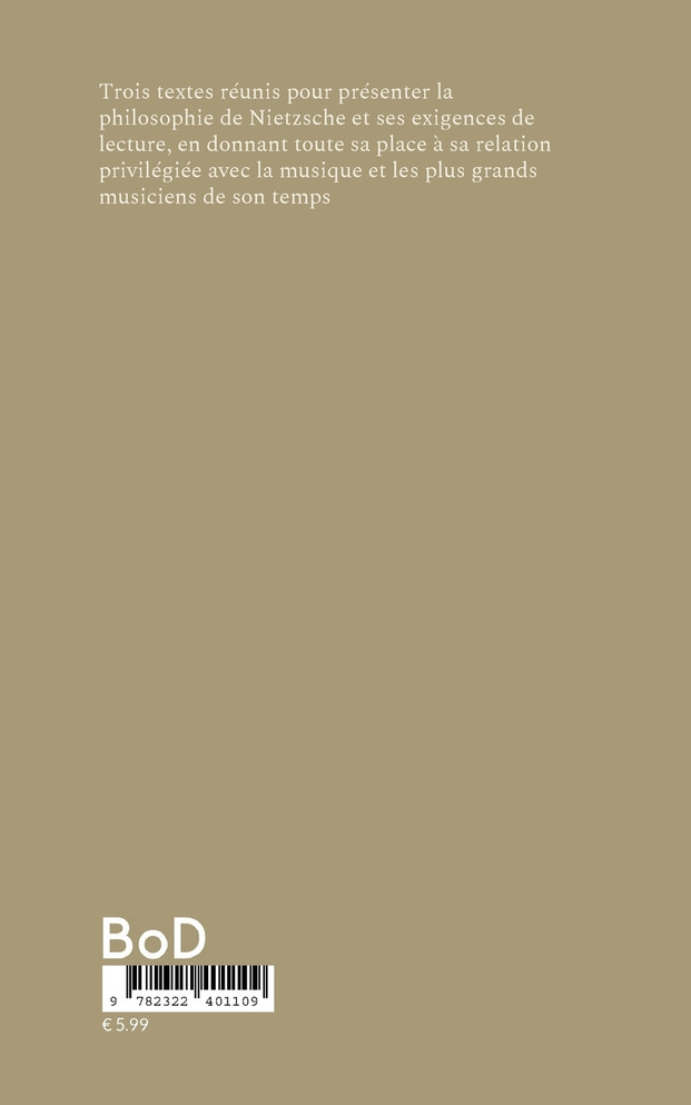 Petite introduction à la lecture de Nietzsche