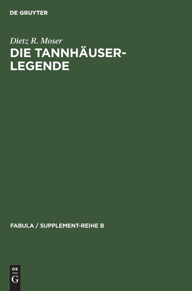 Die Tannhäuser-Legende