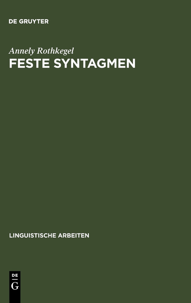 Feste Syntagmen