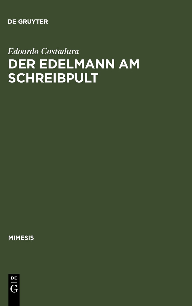 Der Edelmann am Schreibpult