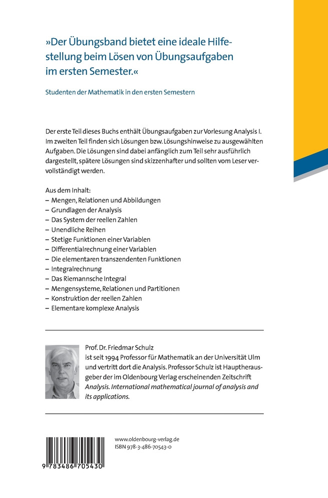 Aufgabensammlung Analysis I