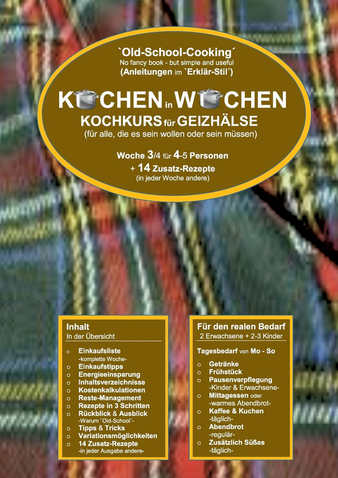Kochen in Wochen 3