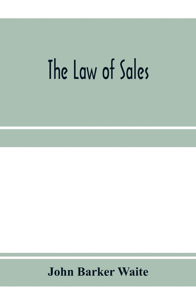 The law of sales