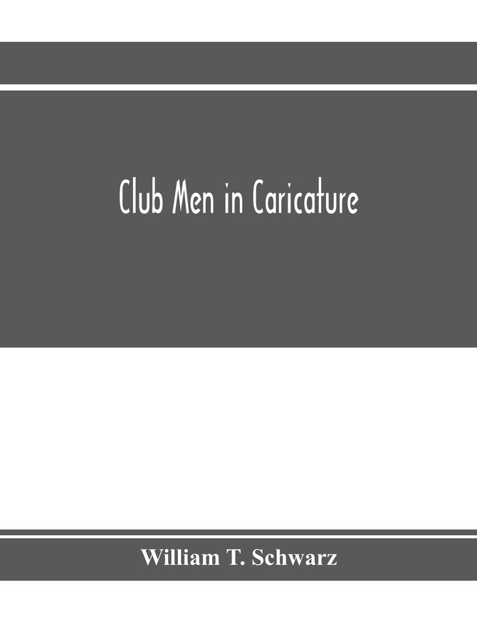 Club men in caricature