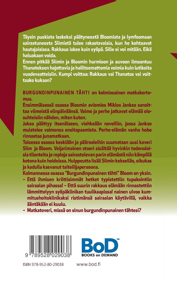 Burgundinpunainen tähti