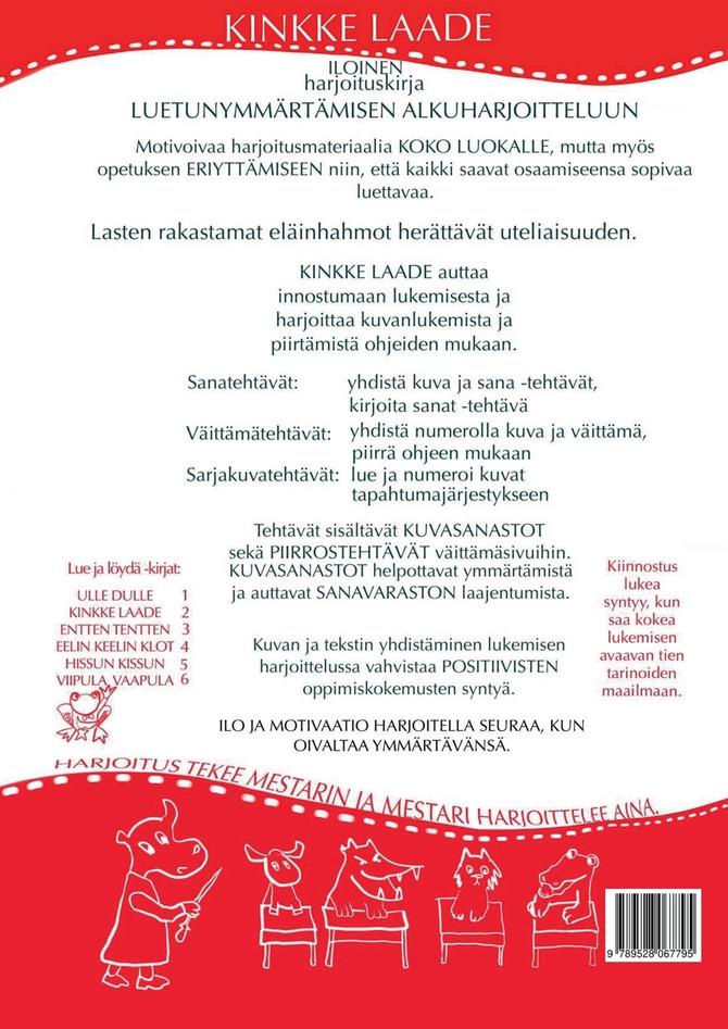 Kinkke Laade luetunymmärtämistehtävät 2