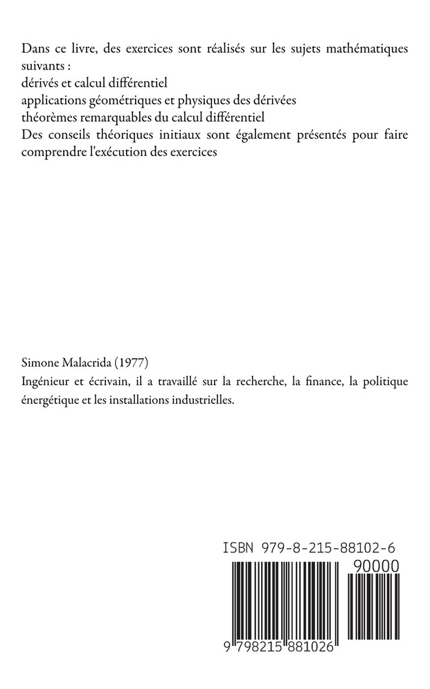 Exercices de dérivées