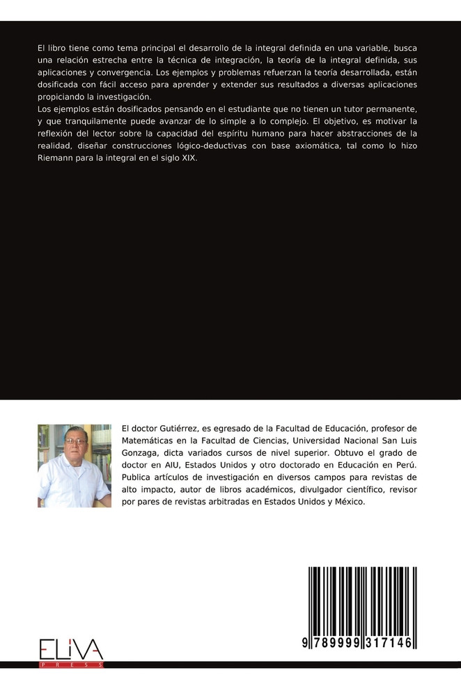 Cálculo Integral en Una Variable