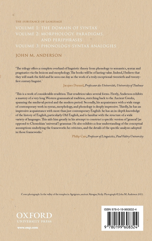 Morphology, Paradigms, and Periphrases