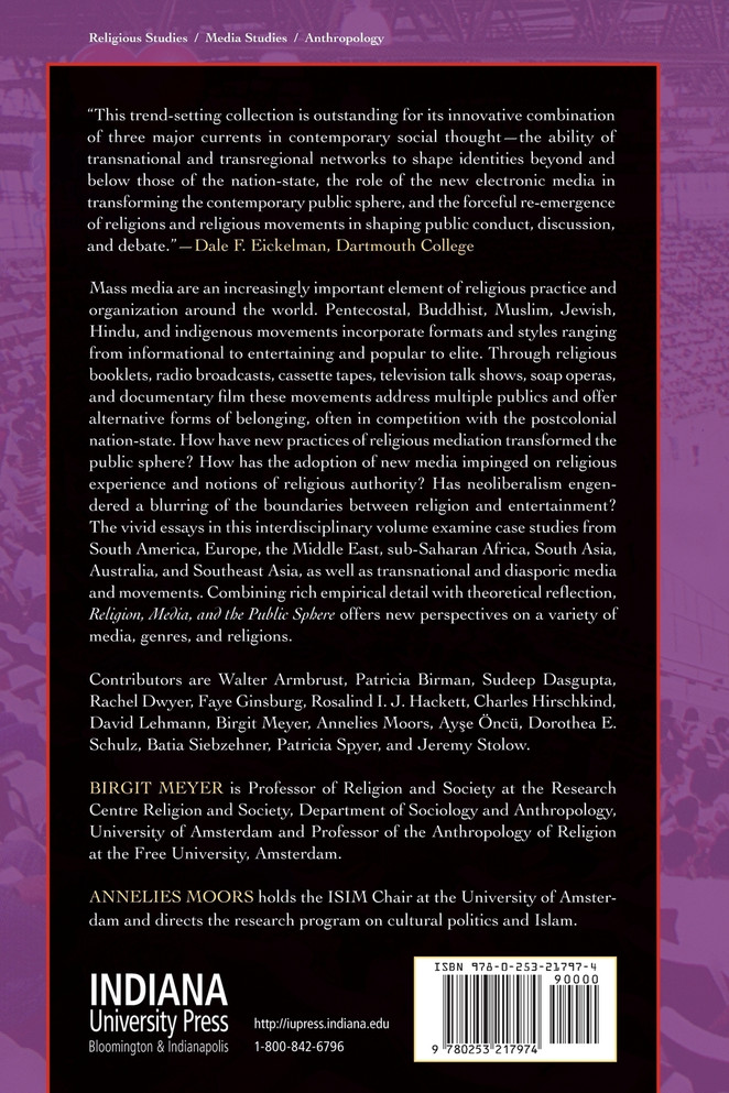 Religion, Media, and the Public Sphere