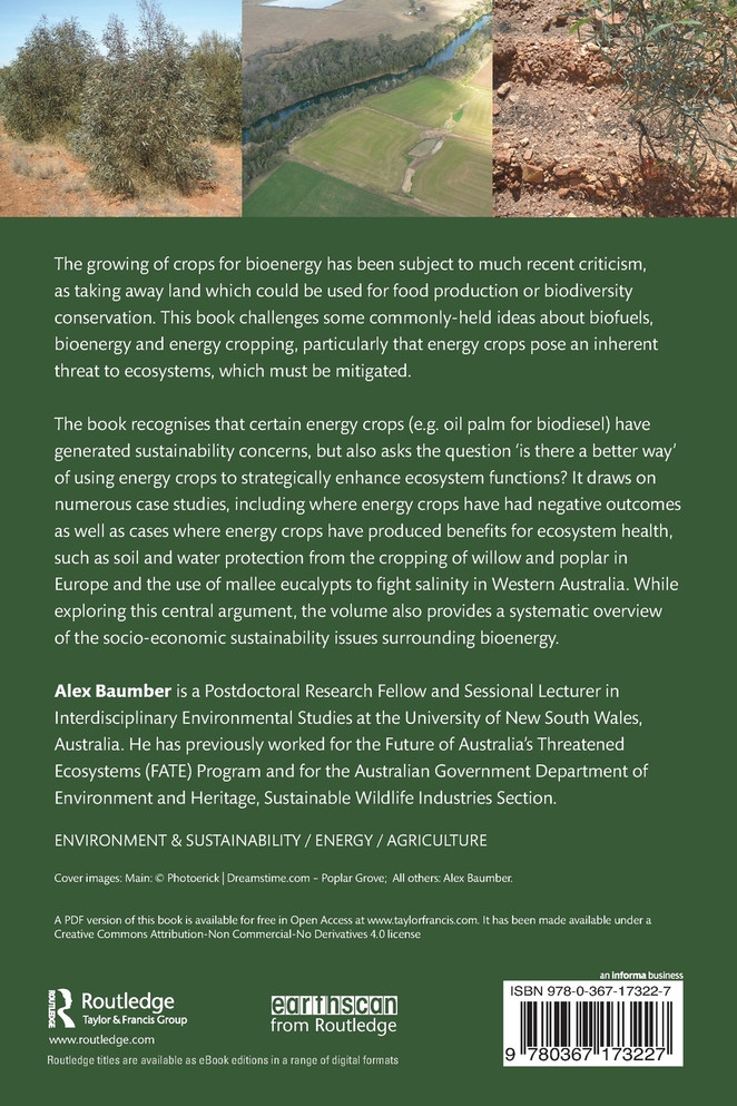 Bioenergy Crops for Ecosystem Health and Sustainability