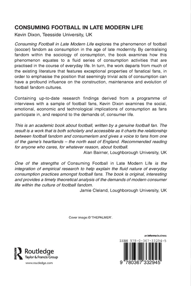 Consuming Football in Late Modern Life