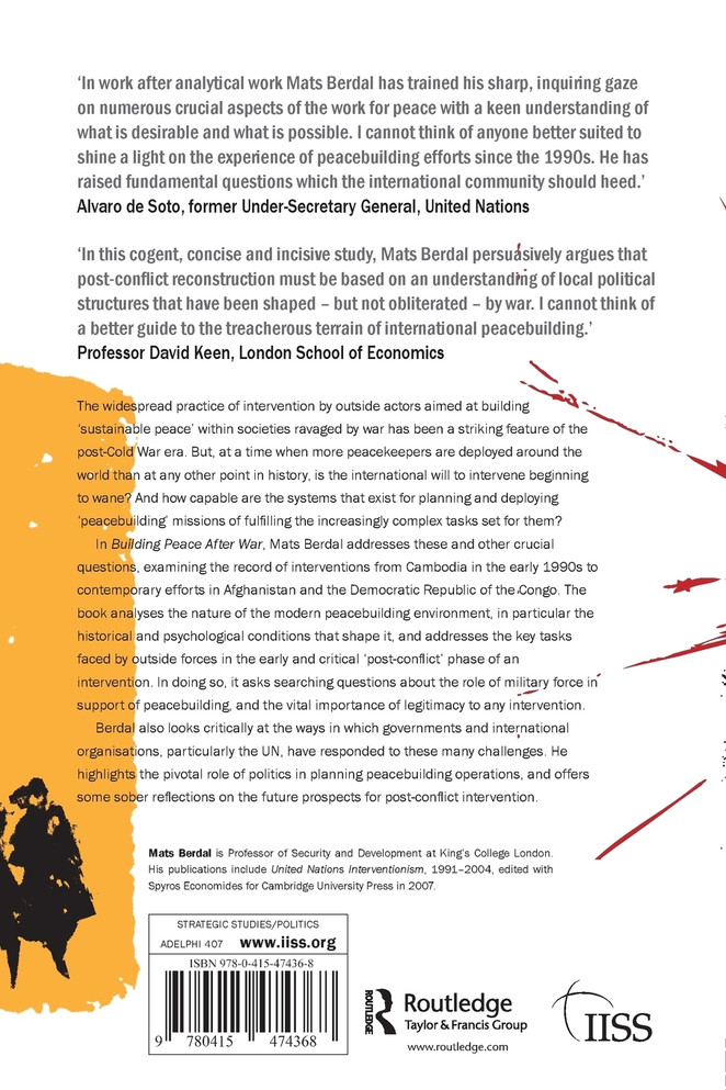 Building Peace After War