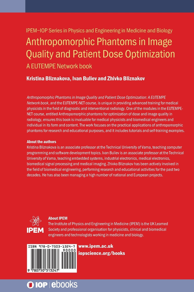Anthropomorphic Phantoms in Image Quality and Patient Dose Optimization