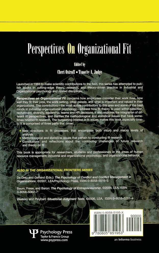 Perspectives on Organizational Fit