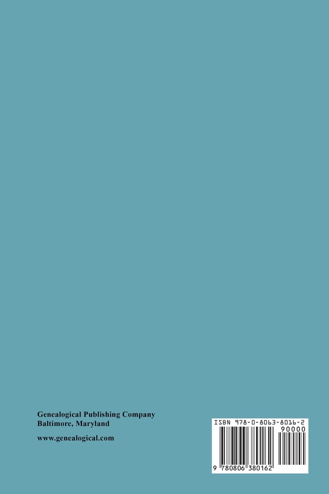 Index of the Source Records of Maryland