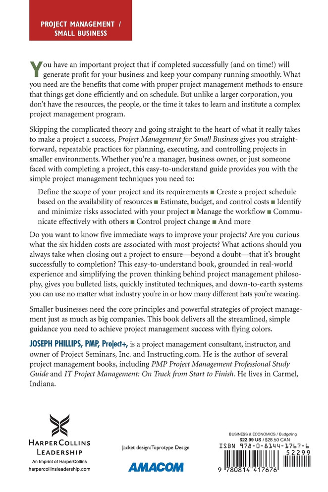 Project Management for Small Business