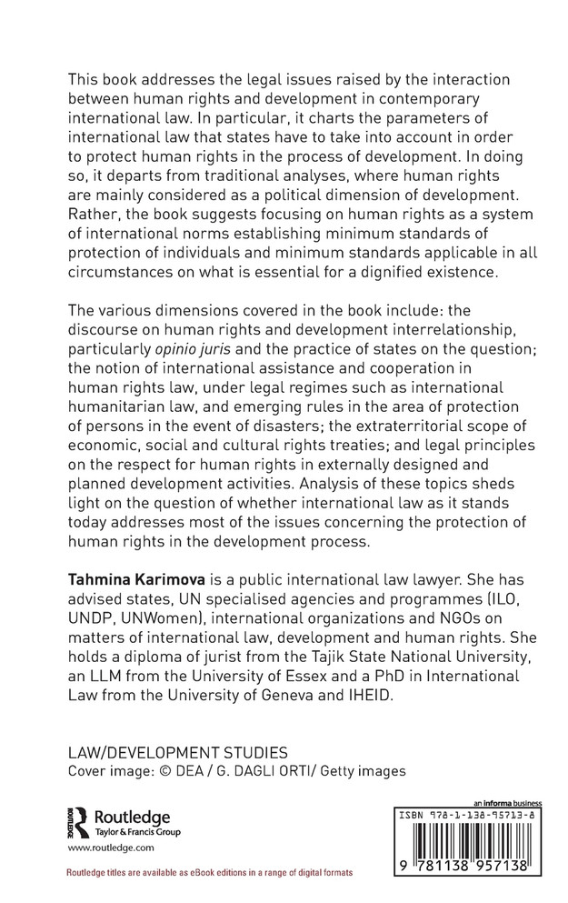 Human Rights and Development in International Law