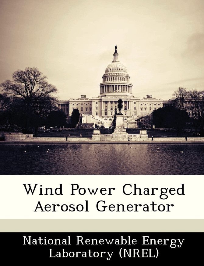 Wind Power Charged Aerosol Generator