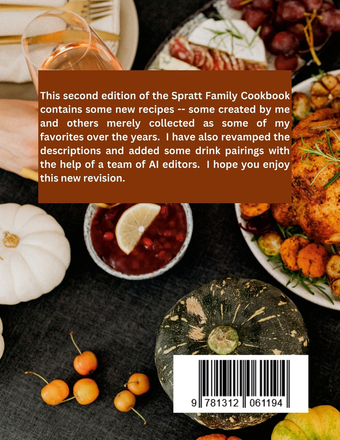 THE SPRATT FAMILY COOKBOOK