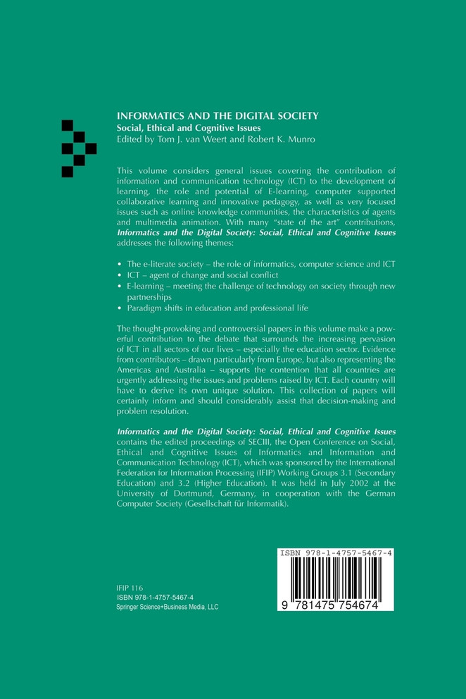 Informatics and the Digital Society