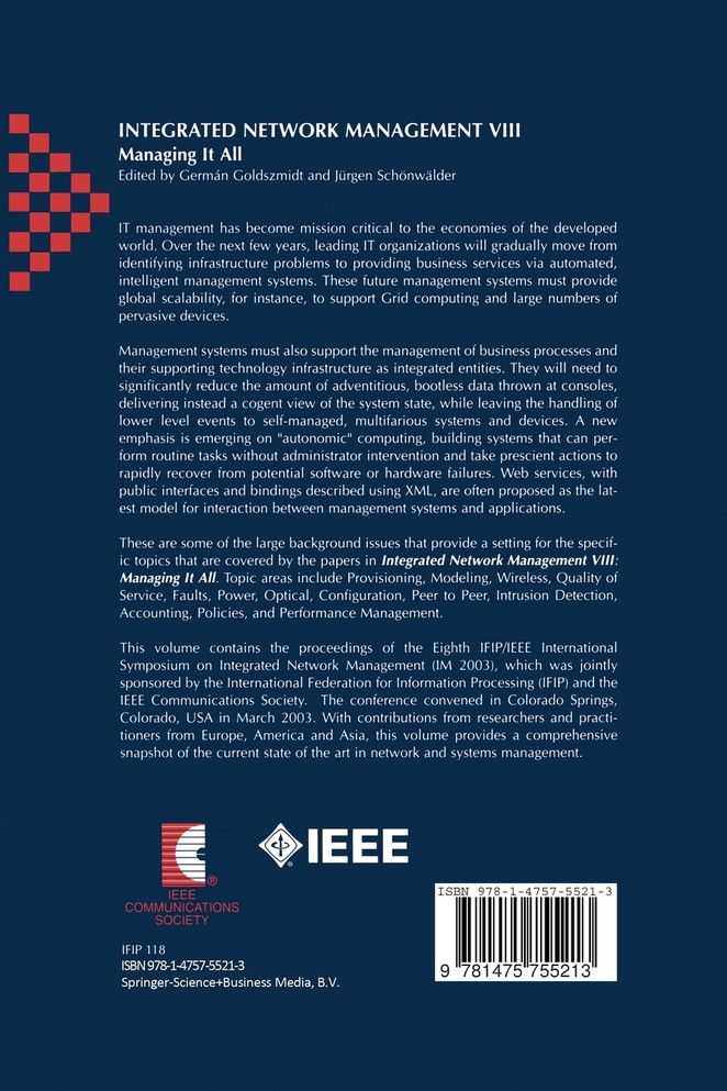 Integrated Network Management VIII