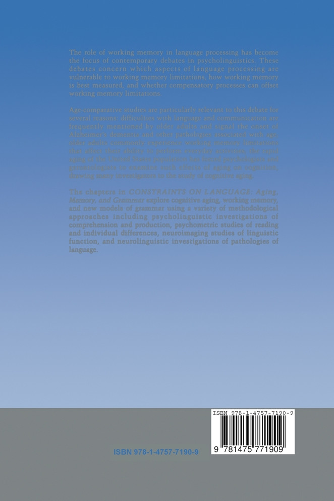 Constraints on Language
