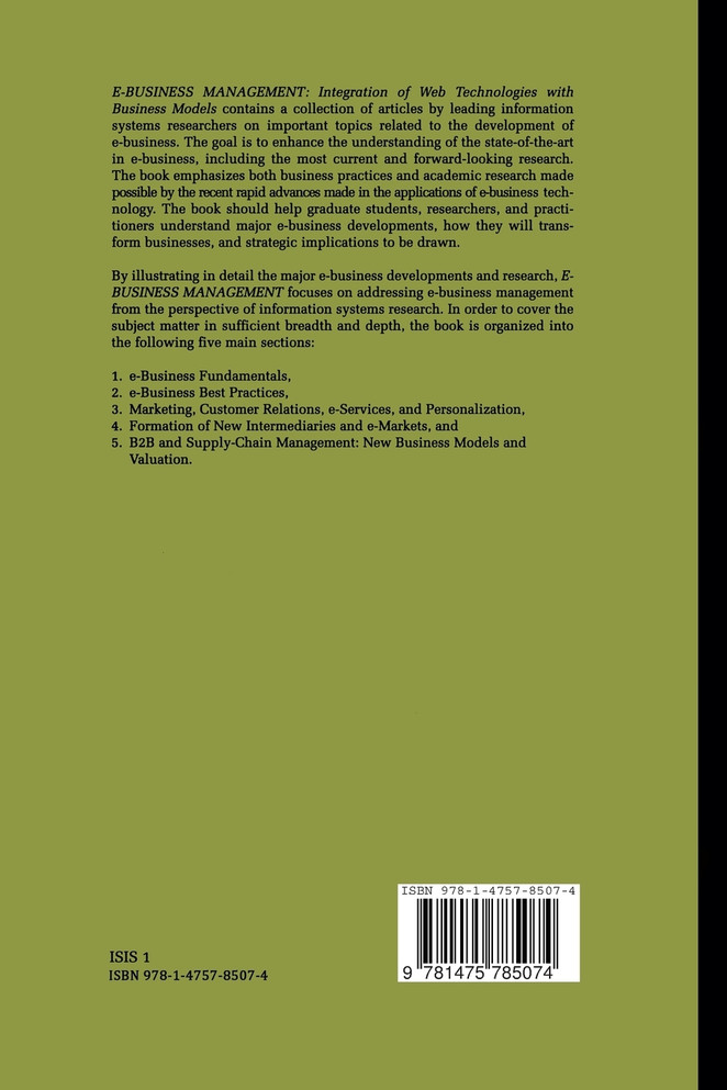 E-Business Management