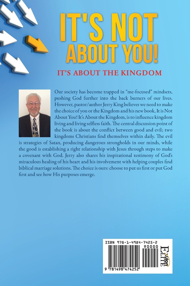 IT'S NOT ABOUT YOU! IT'S ABOUT THE KINGDOM