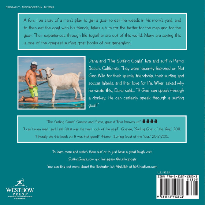 The Surfing Goat Goatee Featuring Pismo the Kid