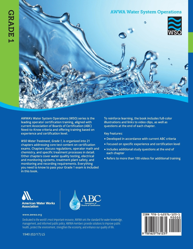 WSO Water Treatment, Grade 1