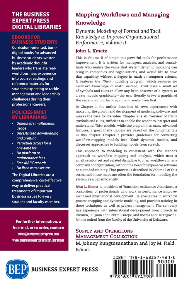 Mapping Workflows and Managing Knowledge