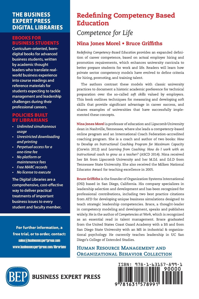 Redefining Competency Based Education