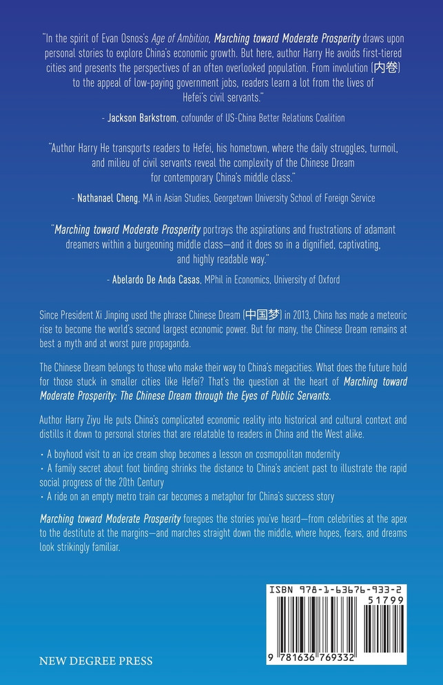 Marching Towards Moderate Prosperity