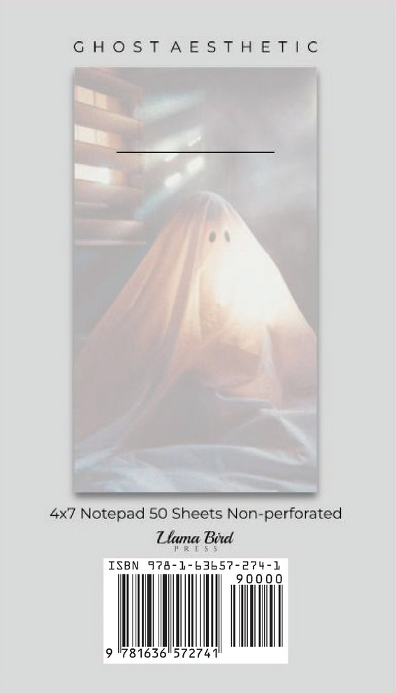 Ghost Aesthetic Writing Pad